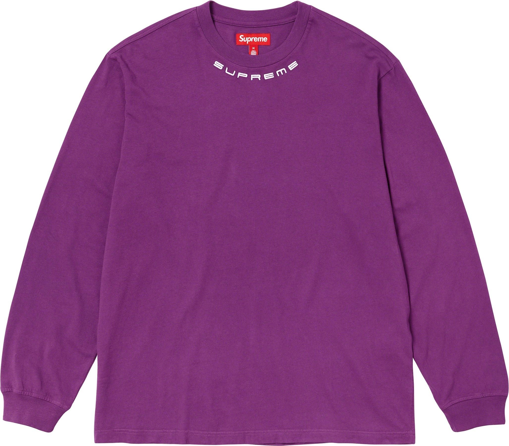 Collar Logo L/S Top view 12